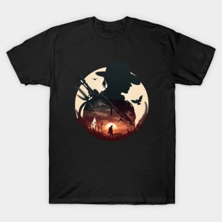 The hunter and the bush T-Shirt